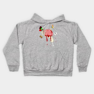 the zombie butterfly part 2 Kids Hoodie